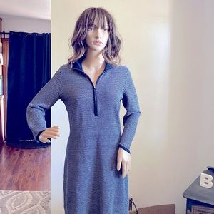 LAUREN Ralph Lauren 100% Cotton Sweater Dress Size M.